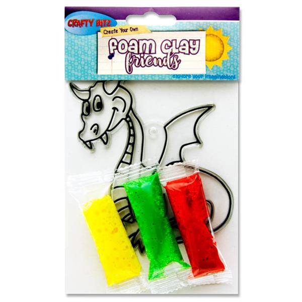 FOAM CLAY FRIENDS - DRAGON - Mr Price Ireland