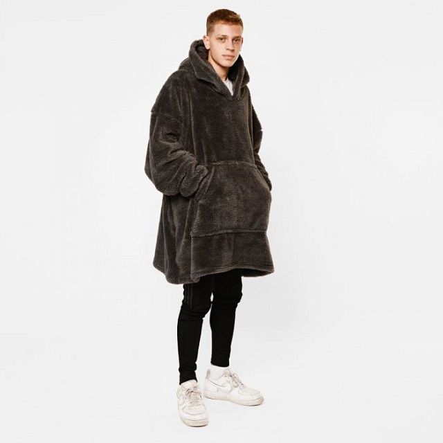 Teddy Fleece, Oversized Blanket Hoodie