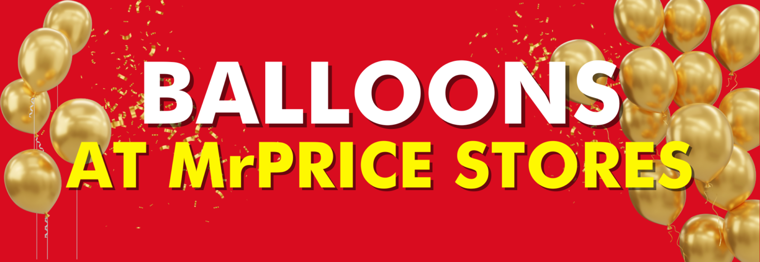 Balloons & Helium Mr Price Ireland